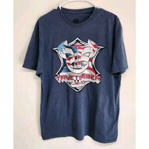 True Timber Camo Logo Hunting T-shirt Adult XL Paramount Outdoors 1079
